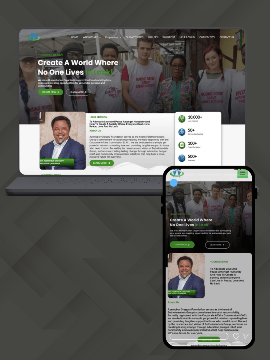 Acevisibility website responsiveness