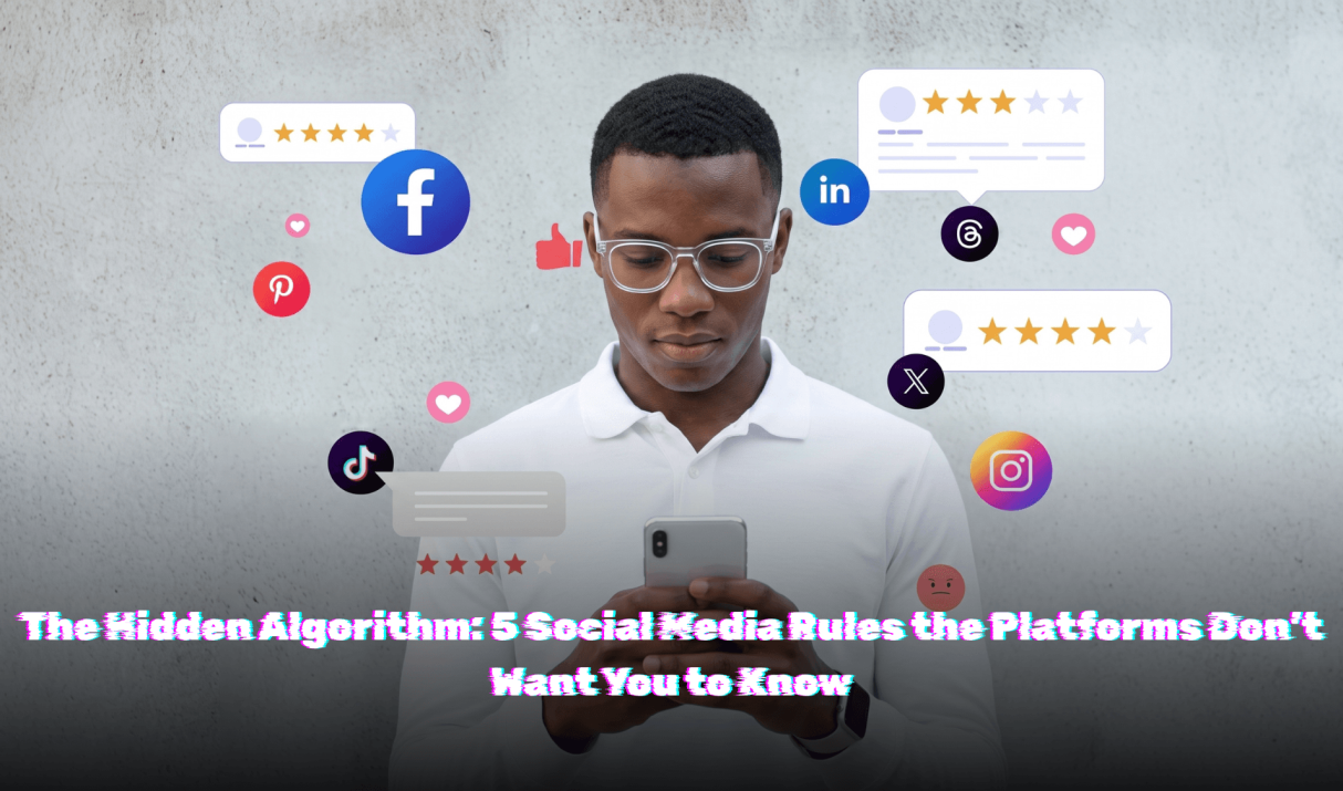 The Hidden Algorithm: 5 Social Media Rules the Platforms Don’t Want You to Know